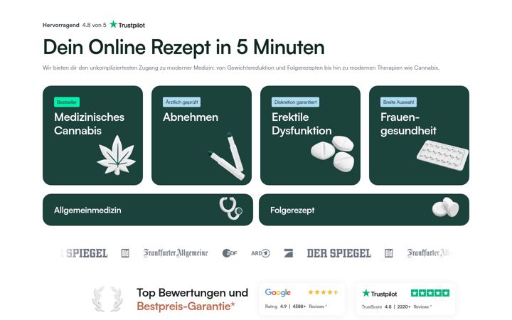 Snímek obrazovky au-schein.de