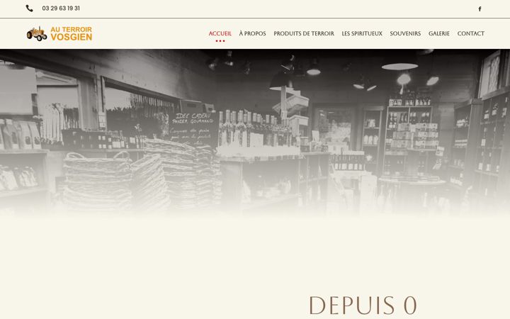 Screenshot του au-terroir-vosgien.fr