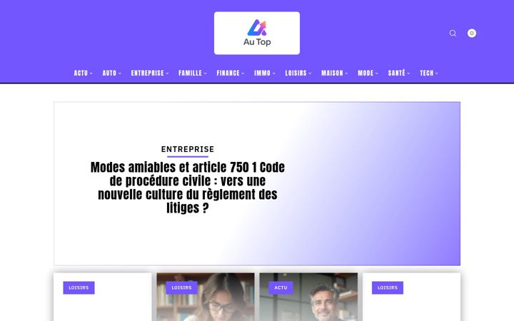 Screenshot of au-top.net