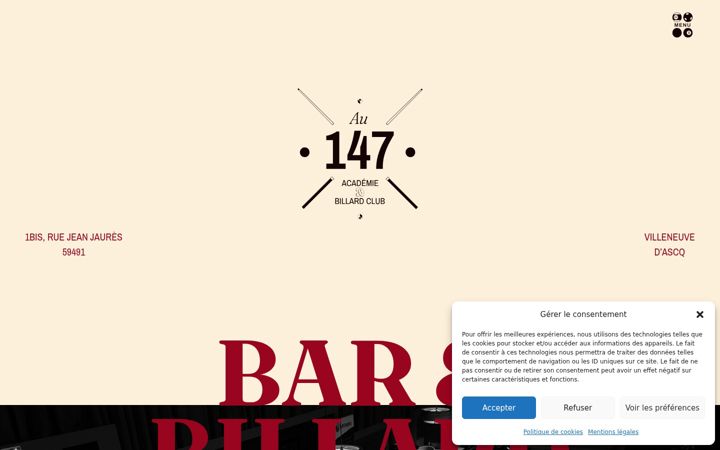 Screenshot stránky au147.com