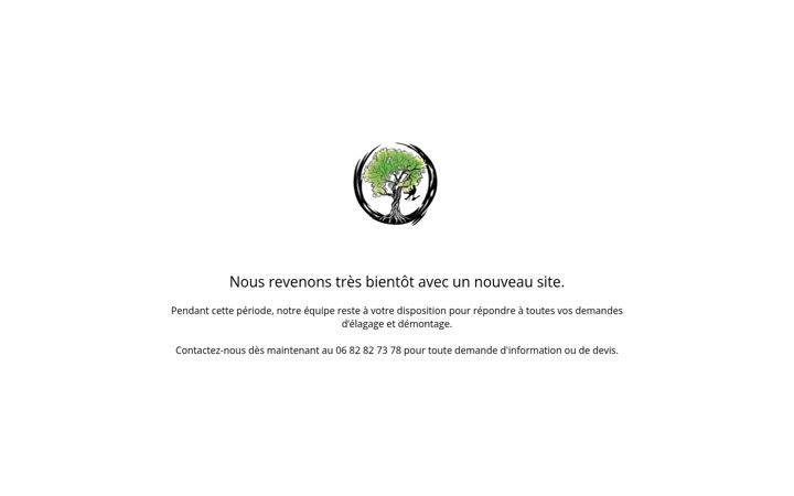 Screenshot of aubarbier-elagueur-charente.fr