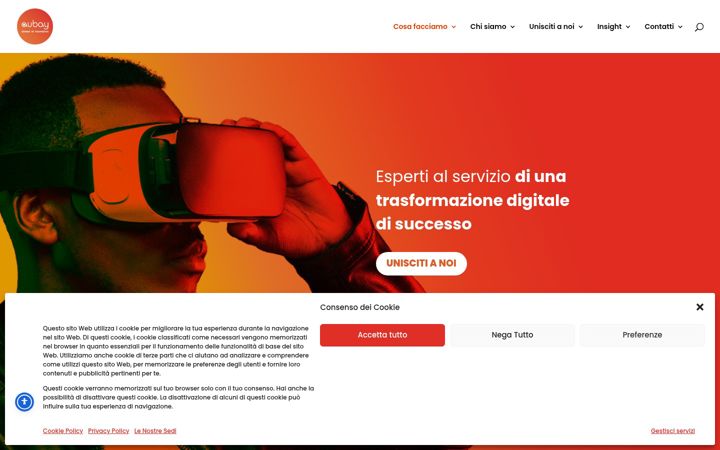 Screenshot of aubay.it