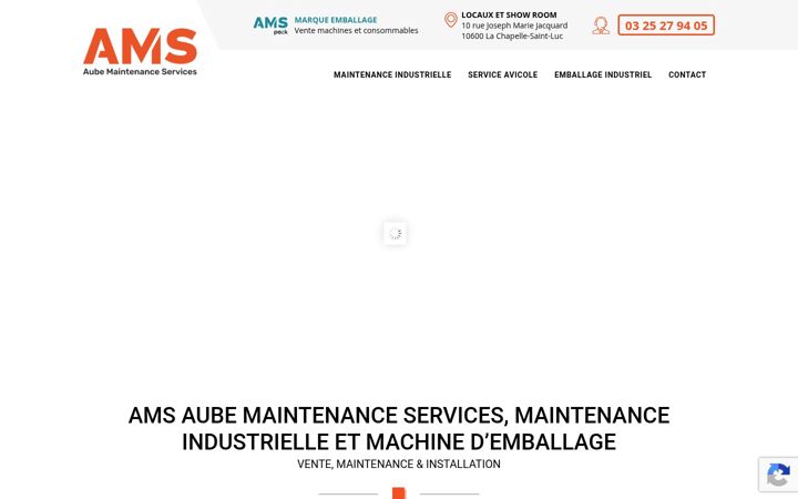 Screenshot of aube-maintenance-services.fr