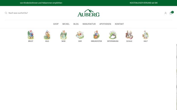Screenshot of auberg-manufaktur.com