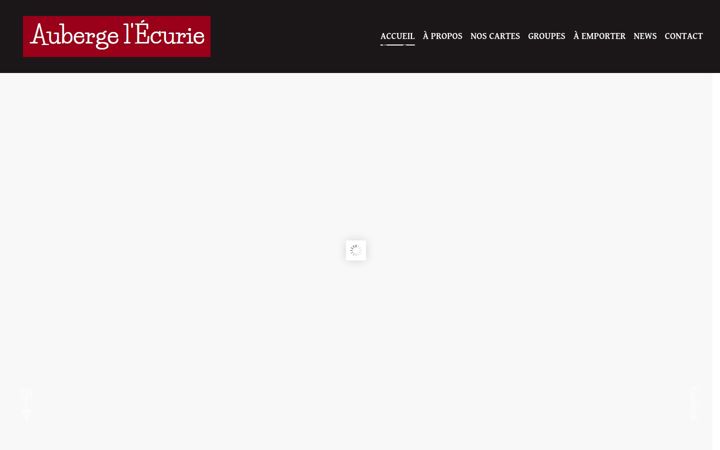 Screenshot of auberge-ecurie.fr