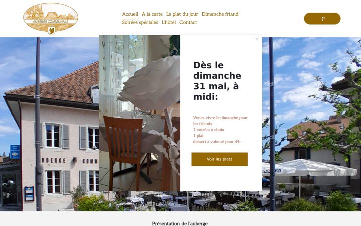 Snímek obrazovky auberge-hotel-etoy.ch