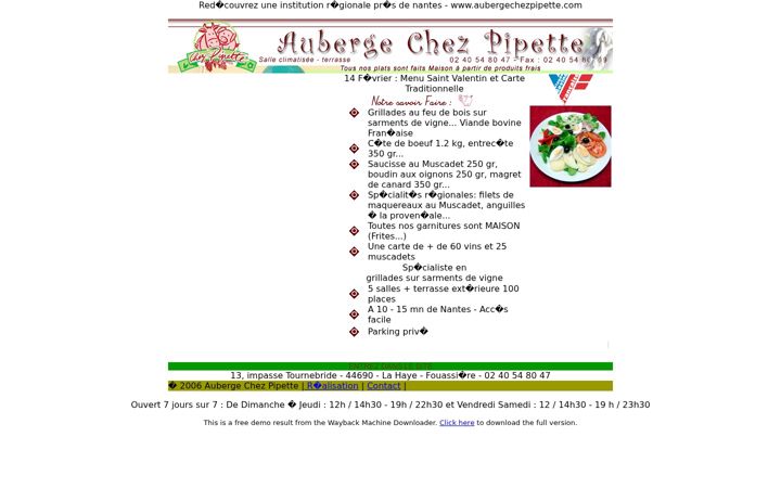 Captură de ecran a aubergechezpipette.com