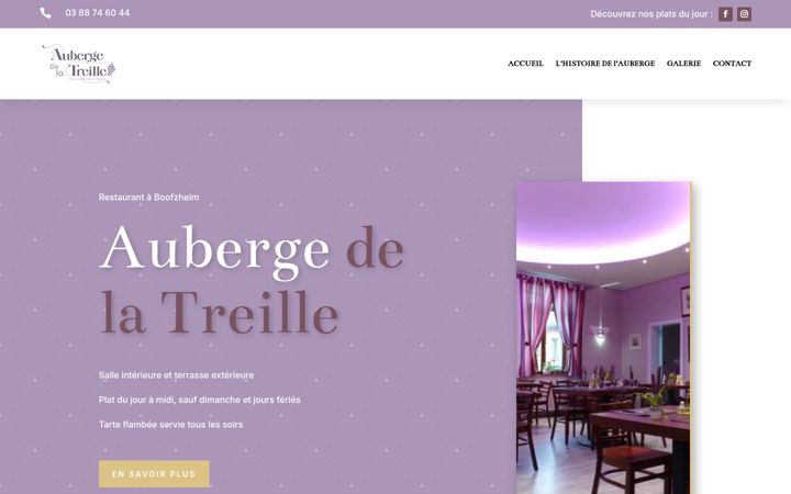 Zrzut ekranu aubergedelatreille-boofzheim.fr