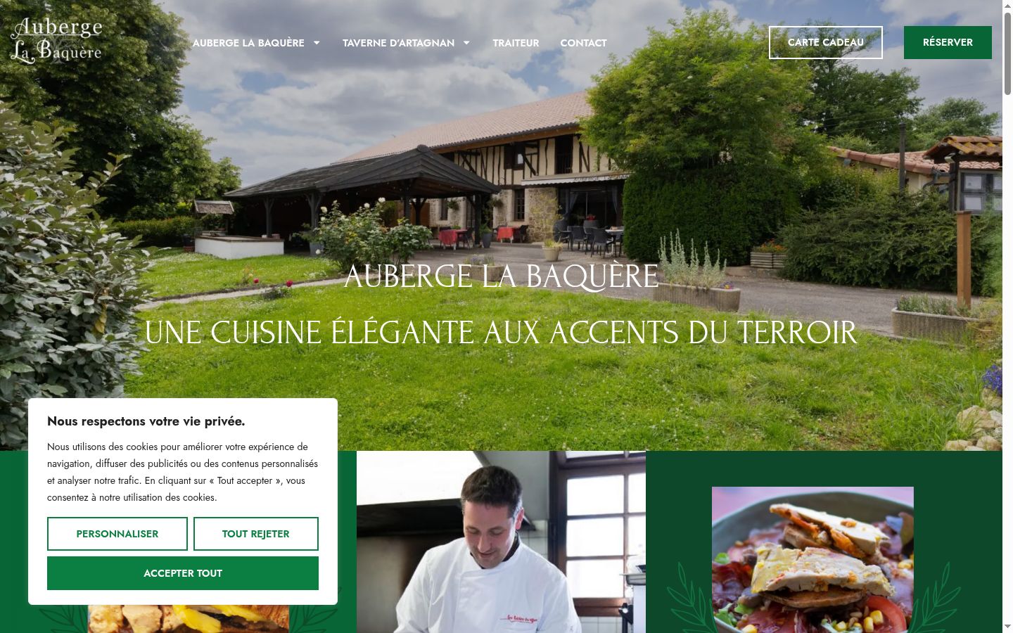 Screenshot tal-banner tal-kunsens muri qabel kwalunkwe interazzjoni