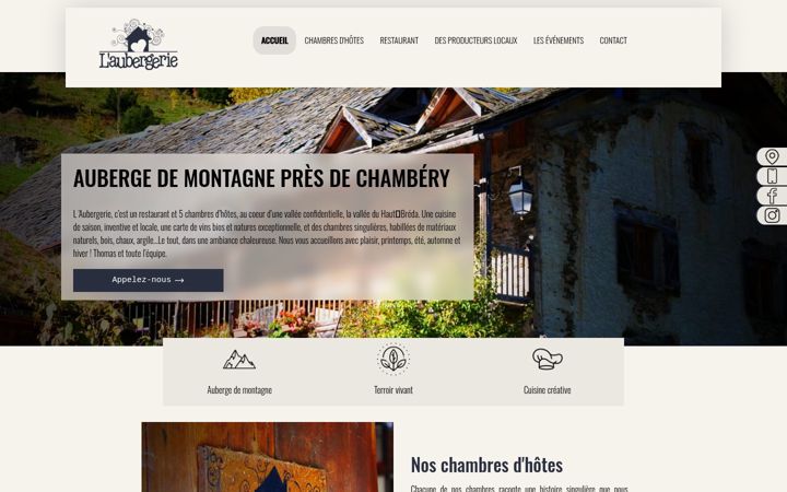 Screenshot of aubergerie.com