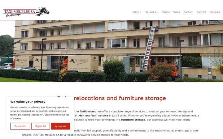 Screenshot of aubert-transport.ch