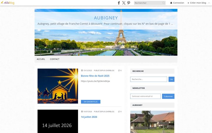 Screenshot of aubigney.com