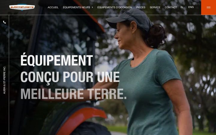 Screenshot di aubinstpierre-kubota.ca