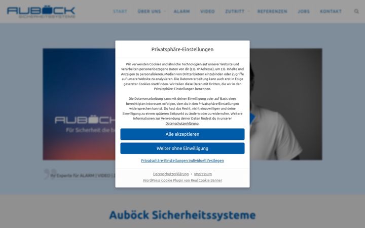Screenshot di auboeck.co.at