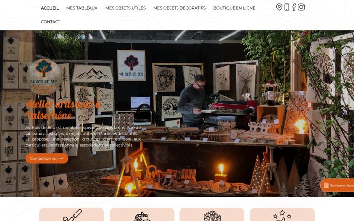 Screenshot of auboisdeseb.fr
