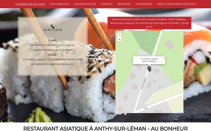 Screenshot of aubonheurdelasie.fr