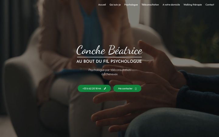 Screenshot of auboutdufil-psychologue.fr