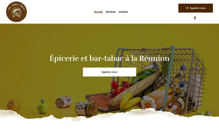 Screenshot of aubricetrot.fr