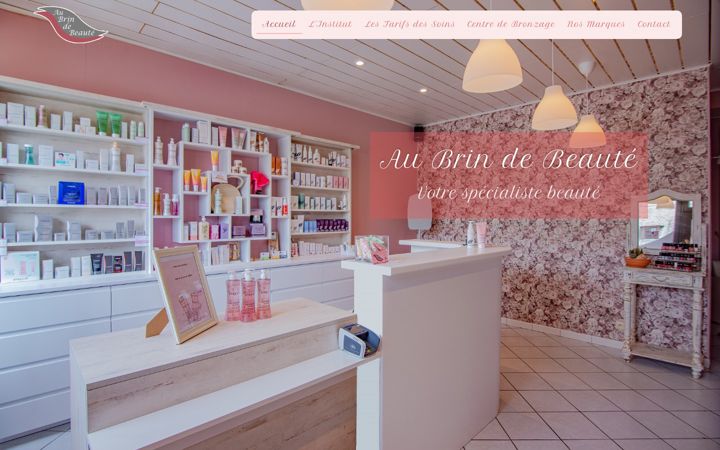 Screenshot of aubrindebeaute.be