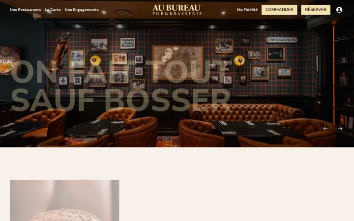 Screenshot of aubureau.fr