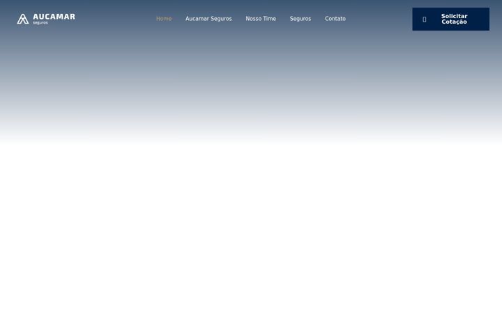 Screenshot of aucamarseguros.com.br