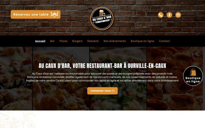 Screenshot of aucauxdbar.fr