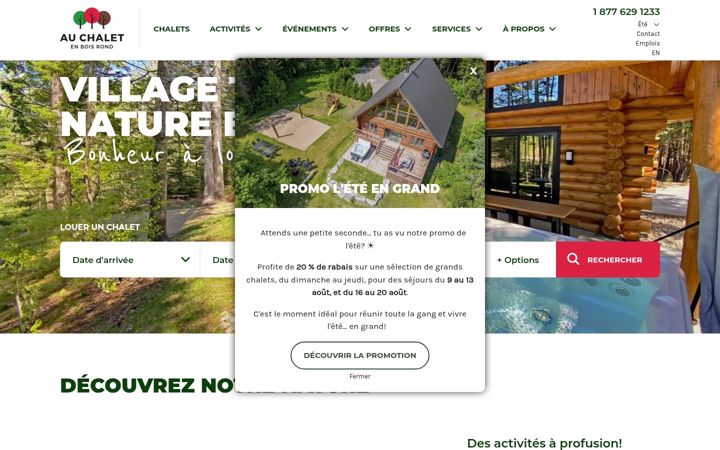 Screenshot of auchaletenboisrond.com