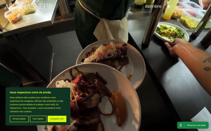 Screenshot of auchasseur.ch
