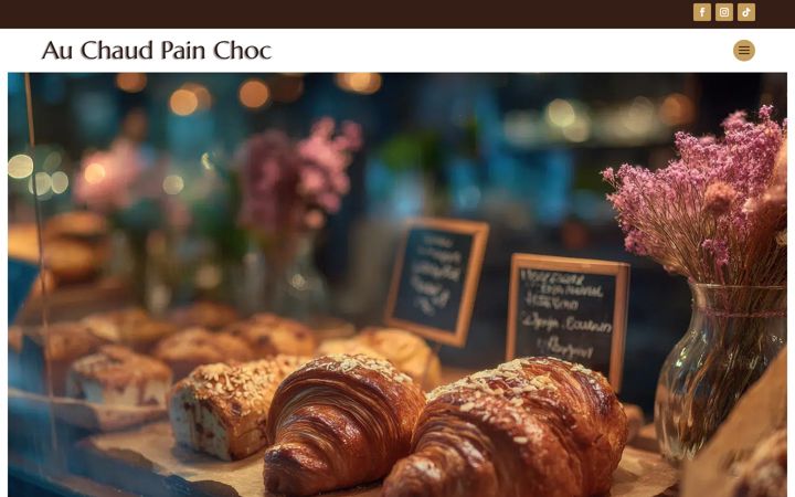 Skjámynd af auchaudpainchoc.com