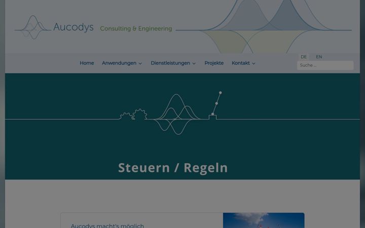 Screenshot of aucodys.ch