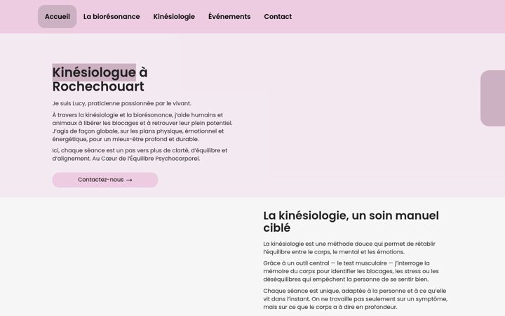 Screenshot von aucoeurdelequilibre.fr