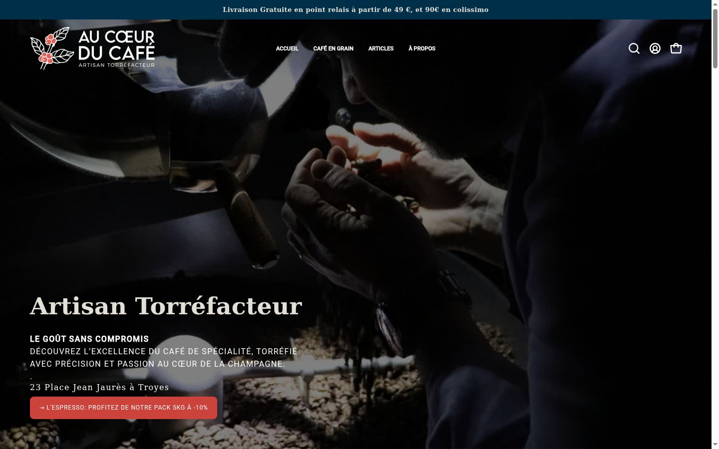 Screenshot des Einwilligungsbanners vor jeglicher Interaktion