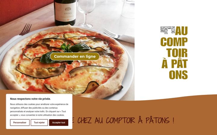 Screenshot του aucomptoirapatons.fr