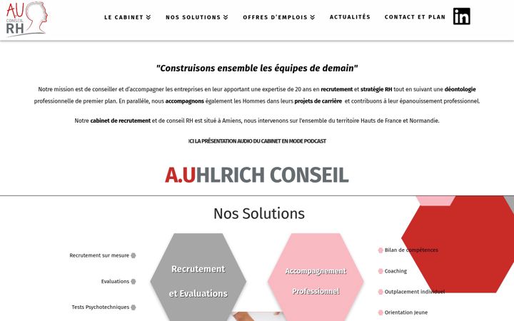 Screenshot of auconseil.fr