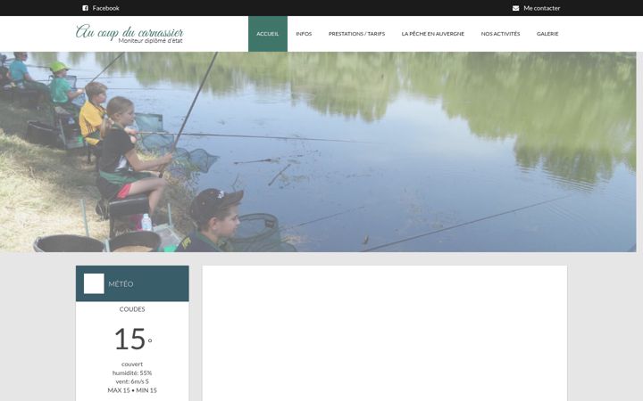 Screenshot of aucoupducarnassier.fr