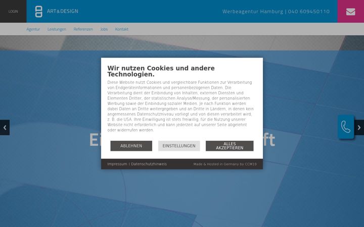 Screenshot of aud.de