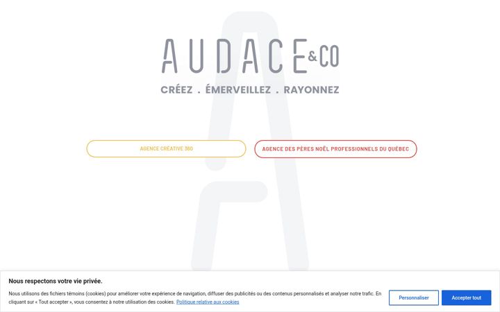 Screenshot of audace-co.com