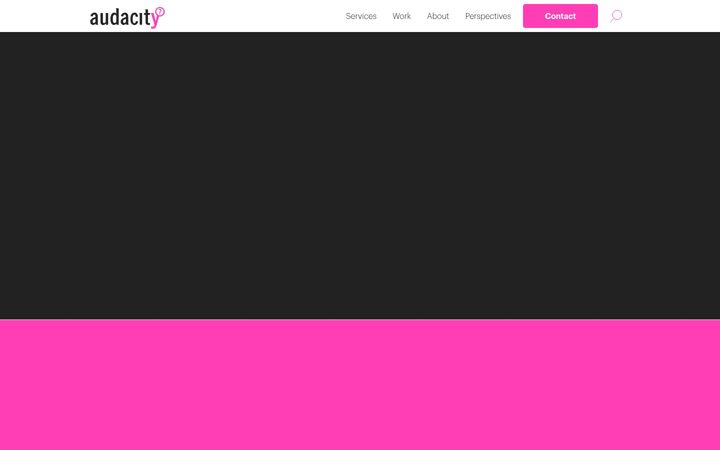 Screenshot of audacity.co.nz
