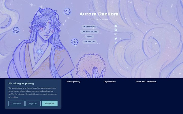 Screenshot of audaellom.com