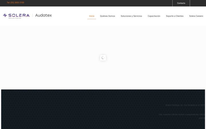 Screenshot of audatex.com.mx