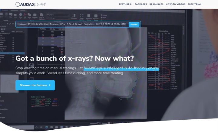 Screenshot of audaxceph.com