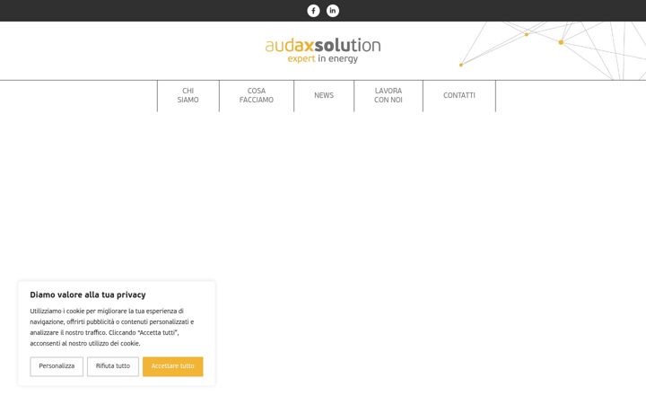 Screenshot of audaxsolution.it