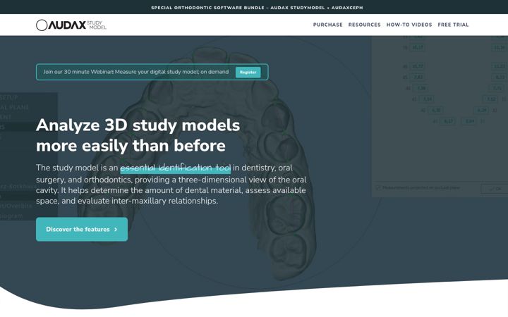 Screenshot of audaxstudymodel.com