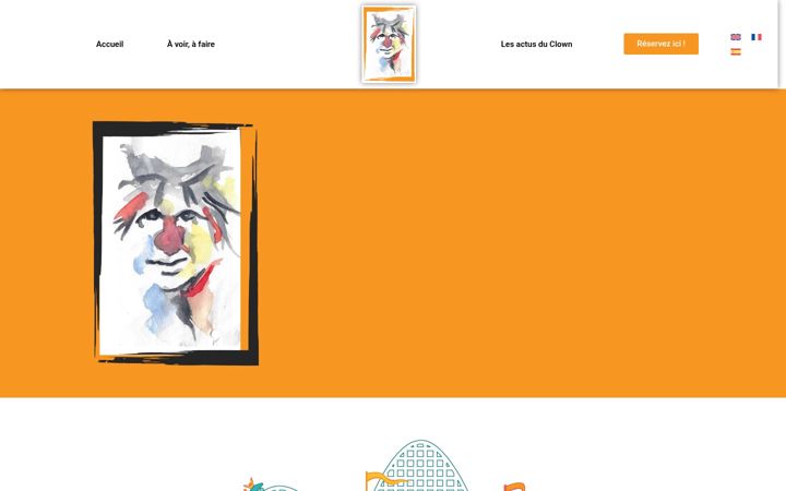 Skjermbilde av aude-gite-maison-clown.fr