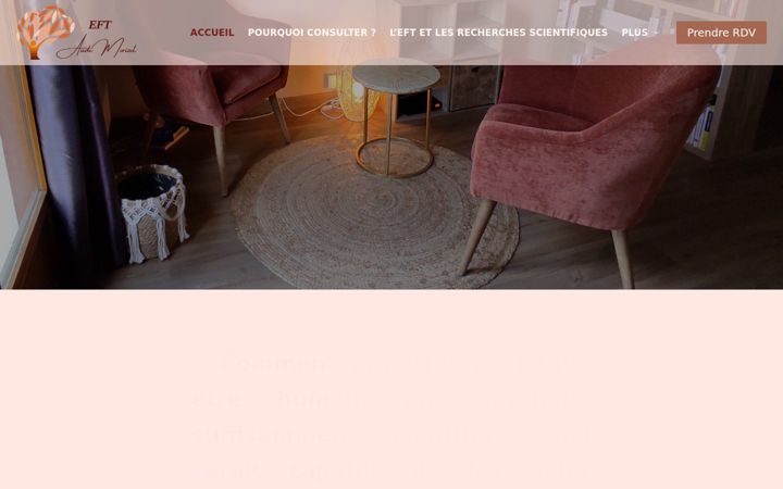 Skjermbilde av aude-morizot-eft.fr