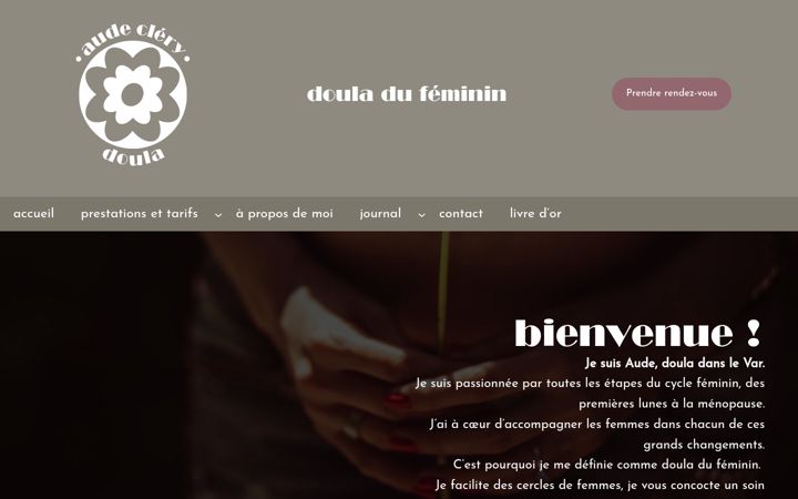 Posnetek zaslona audeclery.fr