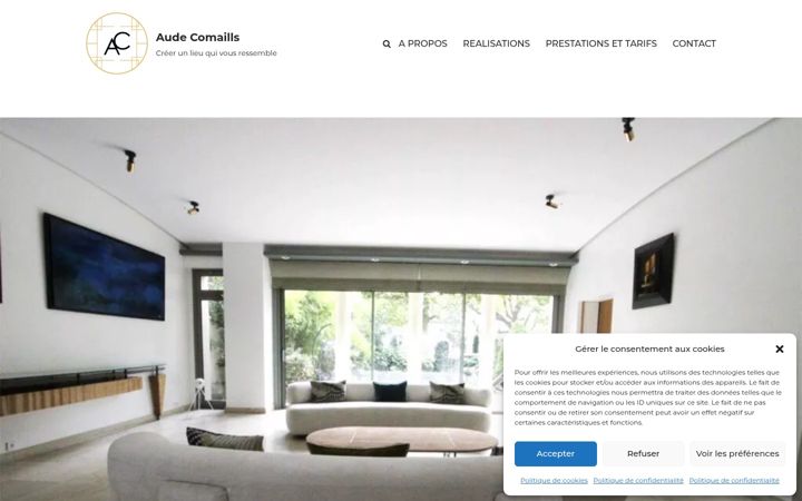 Screenshot of audecomaills.com