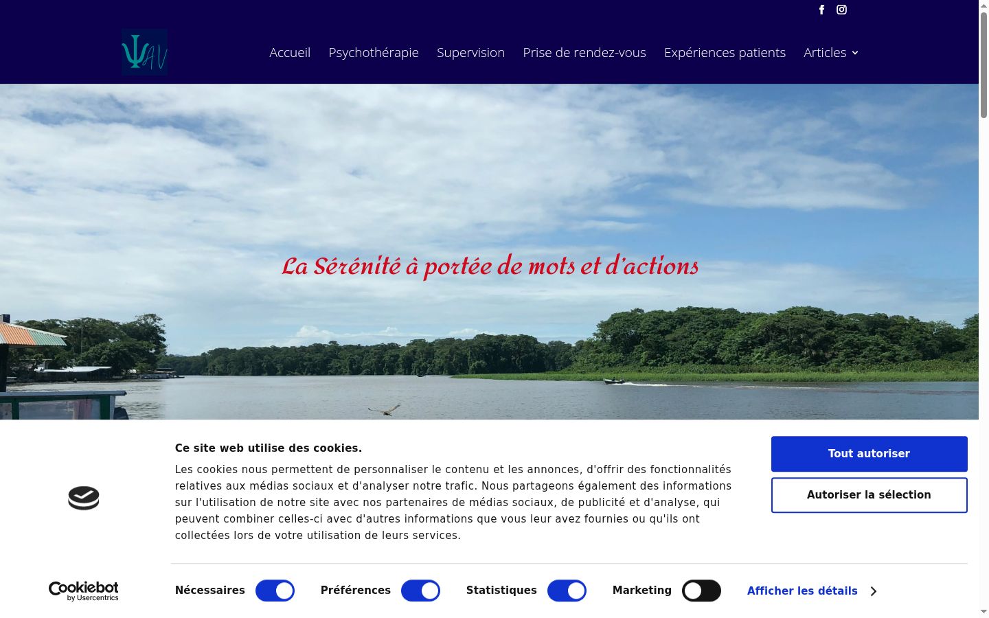 Screenshot van de toestemmingsbanner zoals getoond vóór enige interactie