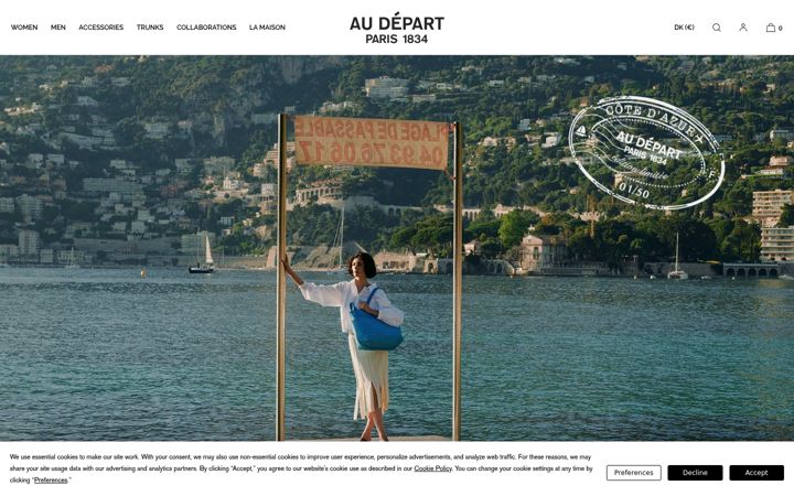 Screenshot of audepart.com
