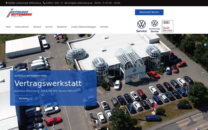 Screenshot of audi-ah-wittenberg.de